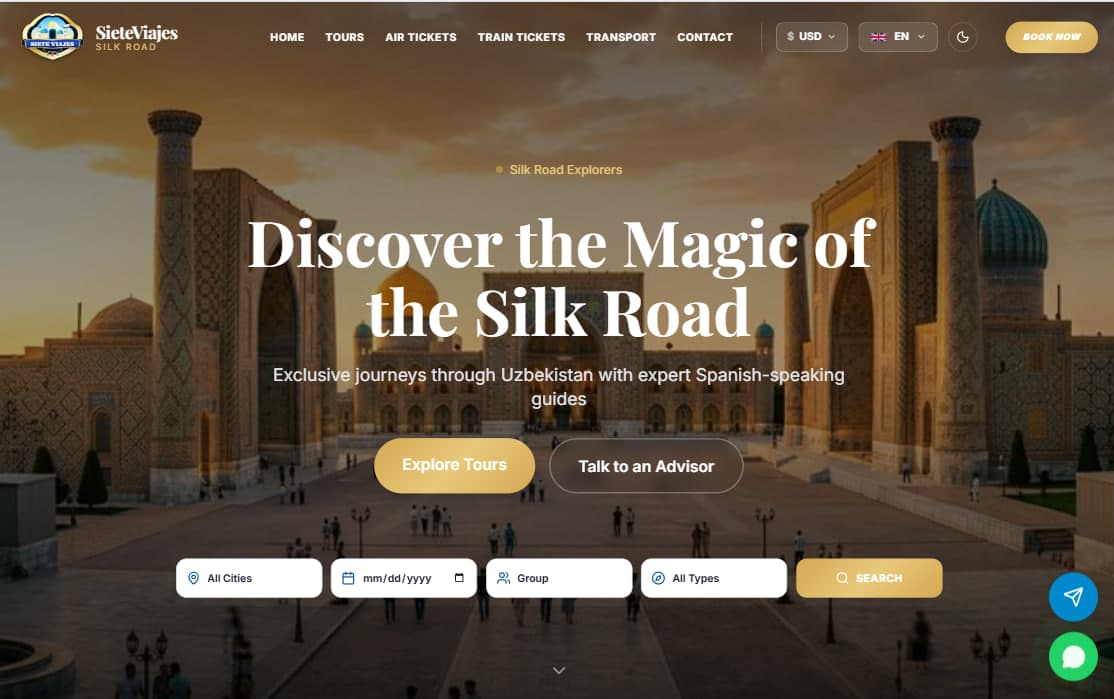 Siete Viajes Silk Road